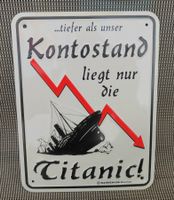 Blechschild 220 x170mm