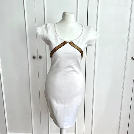 PAPRIKA FASHION Robe Blanche - Taille S - NEUF AVEC ETIQUETT