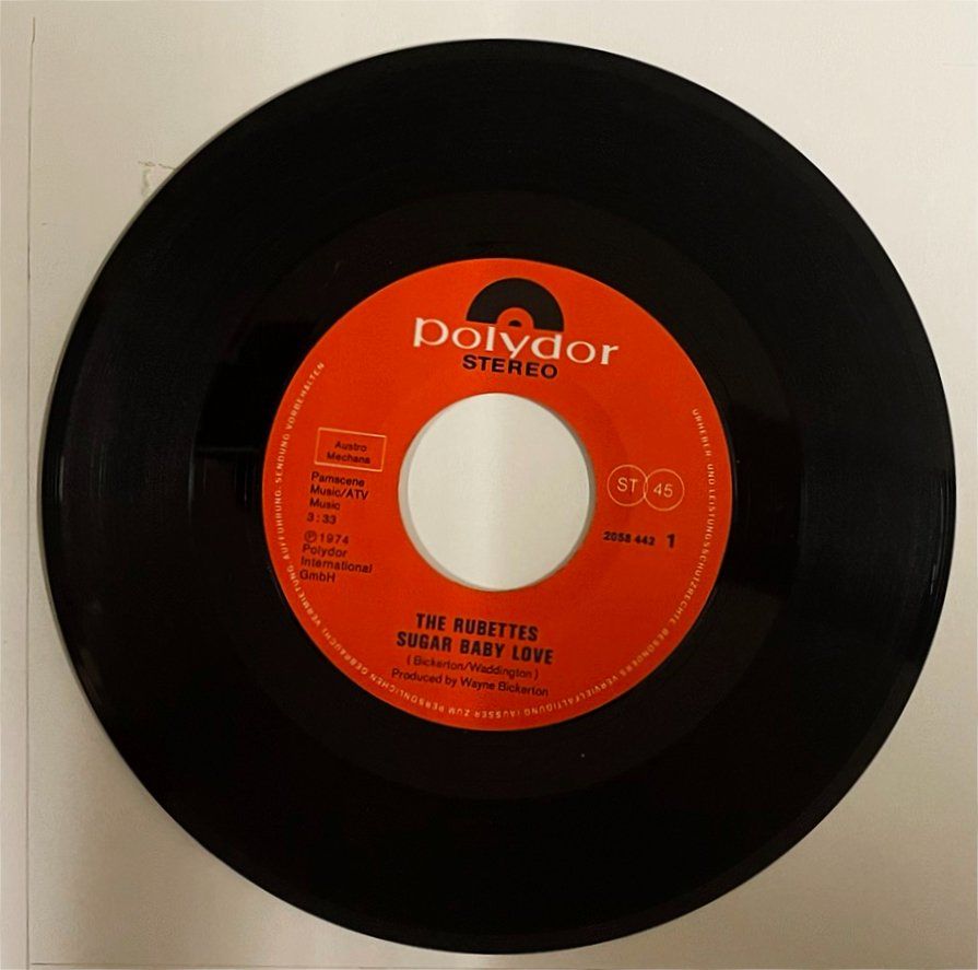 Dischi in vinile: Single: THE RUBETTES - Sugar Baby Love – Usato da Frenkendorf venduto da Yard-Sale-2000 1