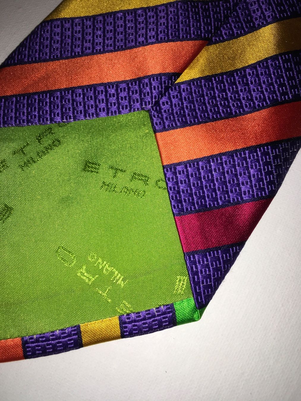 Etro Cravatte: ETRO Seidenkrawatte – Usato da Zug venduto da smile060 7