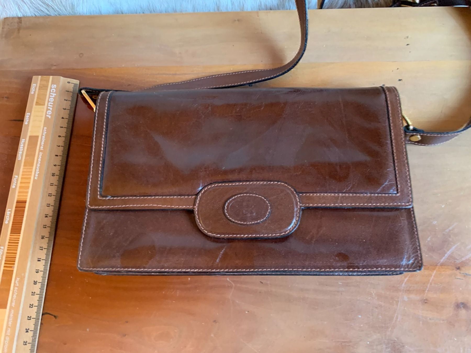 Taschen: Bally Männertasche Leder – Gebraucht aus Arch von Seil818