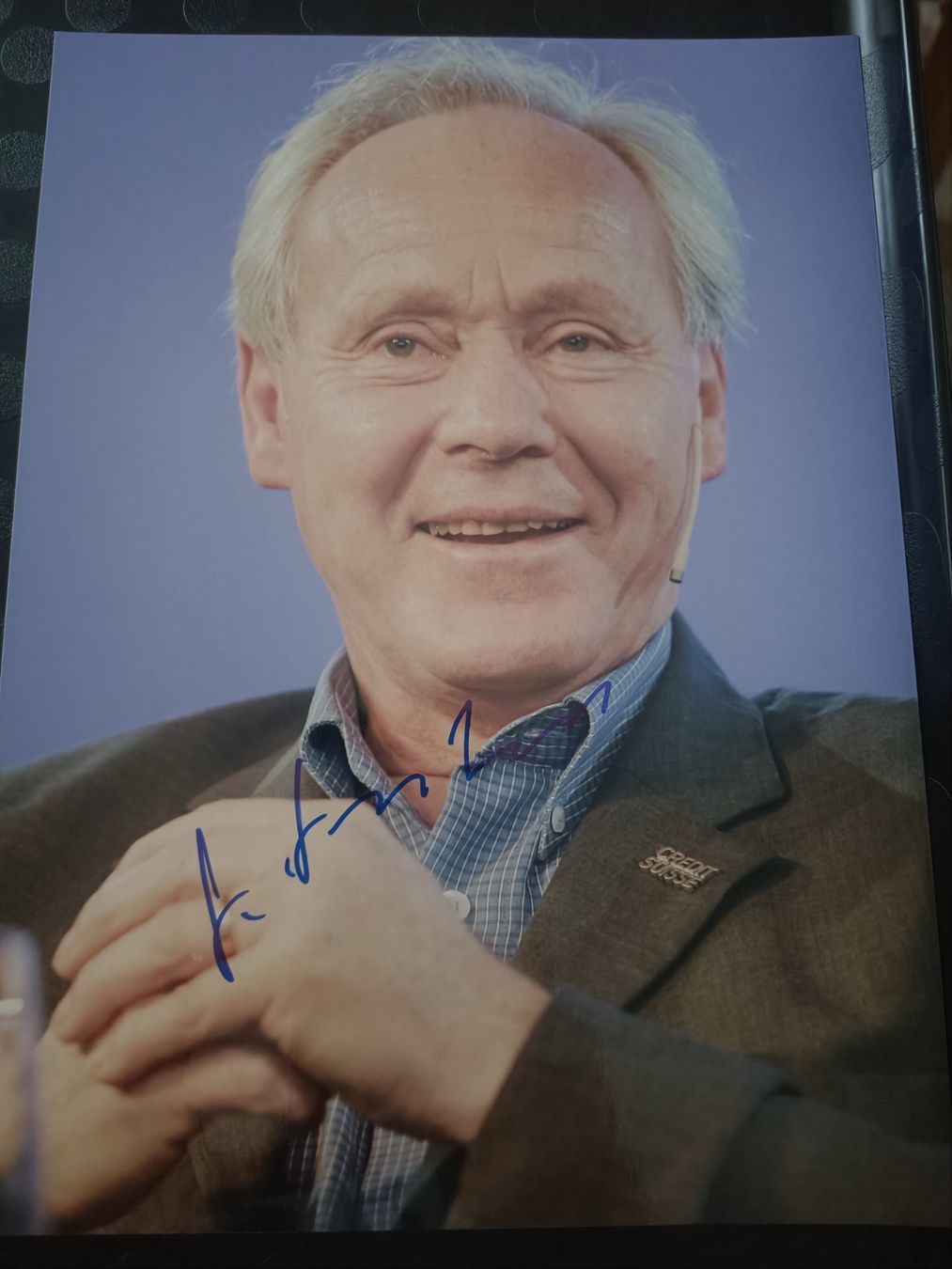 Autogramme: Köbi Kuhn - 20x30cm Handsigniert – Gebraucht aus Menziken von Artographs