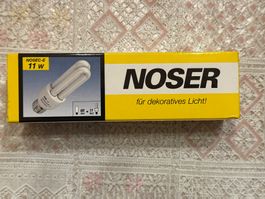 NOSER Energiesparlampe 11W, NEU, für dekoratives Licht!