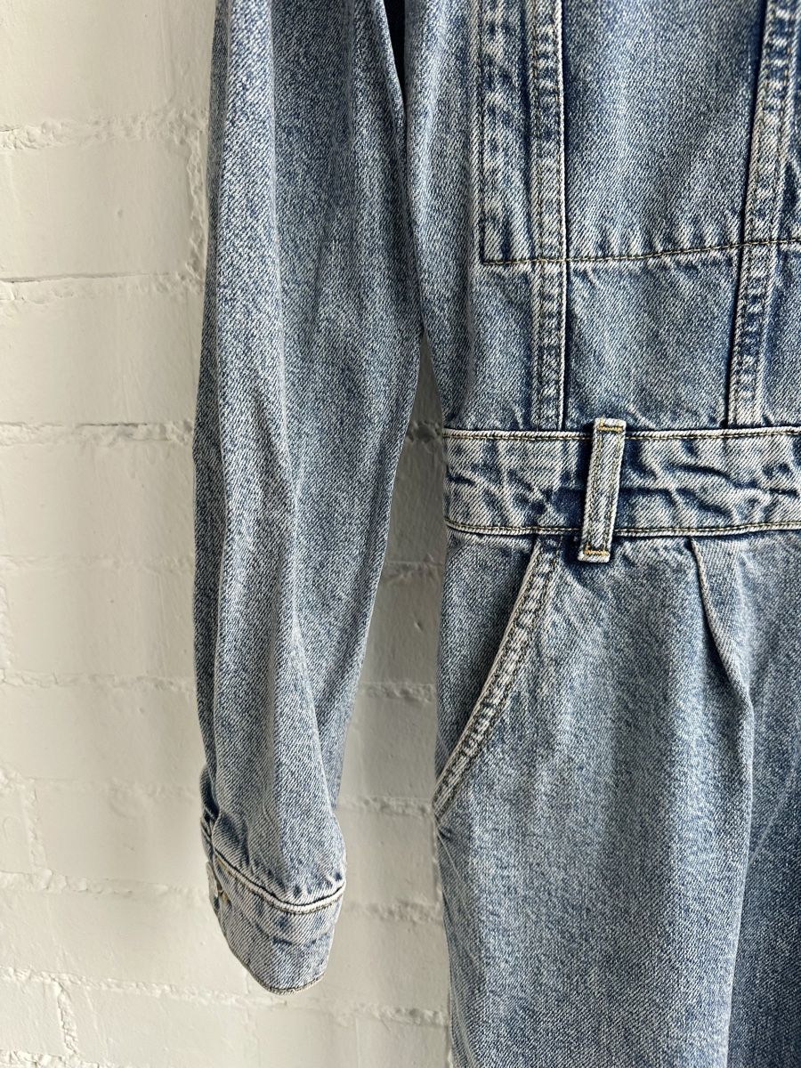 Mango Tute: Denim Jeans-Overall von Mango / Gr. S – Usato da Bern venduto da Fraeuleinhonig 4