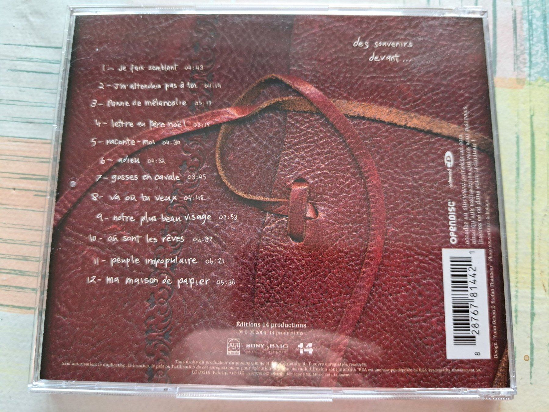 CDs: Cd Patrick Bruel - des souvenirs devant – Gebraucht aus Pully von bro_n52j 1