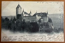 Lucens - Le Château vers 1900