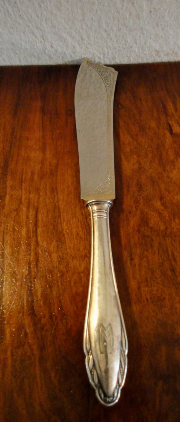 Posate: TORTENMESSER (VERSILBERT-GEPUNZT) – Usato da WÄDENSWIL venduto da katti01
