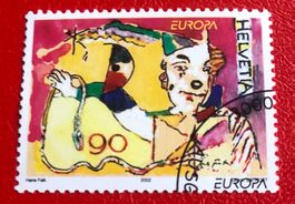 Nr.1052 mit Stempelt  Clowns, Europamarken 2002