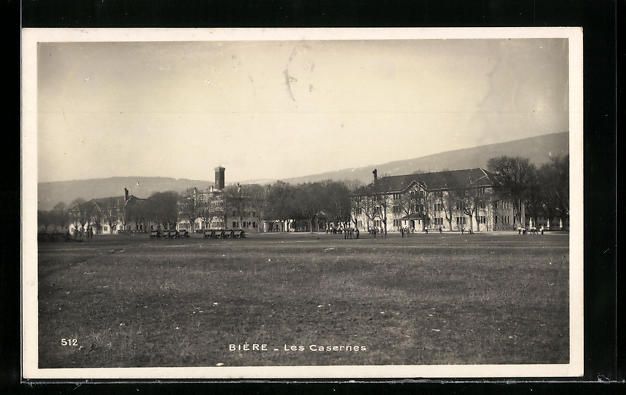 Cartoline postali: AK Bière, Les Casernes, 1930 – Usato da Berlin venduto da bartko-reher