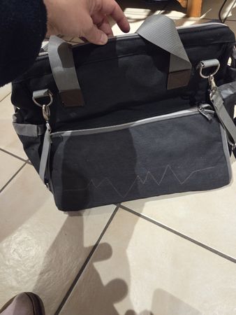 Wickeltasche Fillikid Polyester schwarz guter Zustand