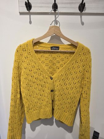 Damen Strickjacke gelb Grösse 36 Princess Hollywood