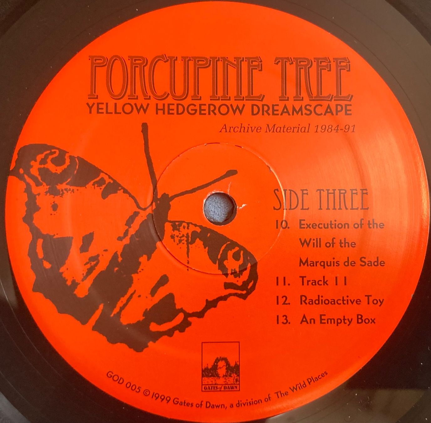 Dischi in vinile: PORCUPINE TREE - YELLOW HEDGEROW DREAMSCAPE ARCHIVE MATERIAL – Usato da Poliez-Pittet venduto da Newtown-Records 3