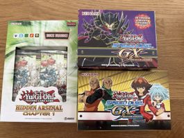 3 sealed Yu-Gi-Oh Boxen