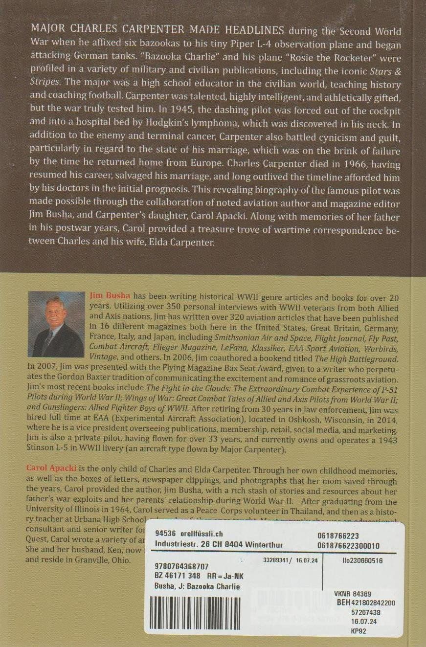 Livres: Buch "Bazooka Charlie" – Neuf (Voir description) à Bözen par jackieoh 1