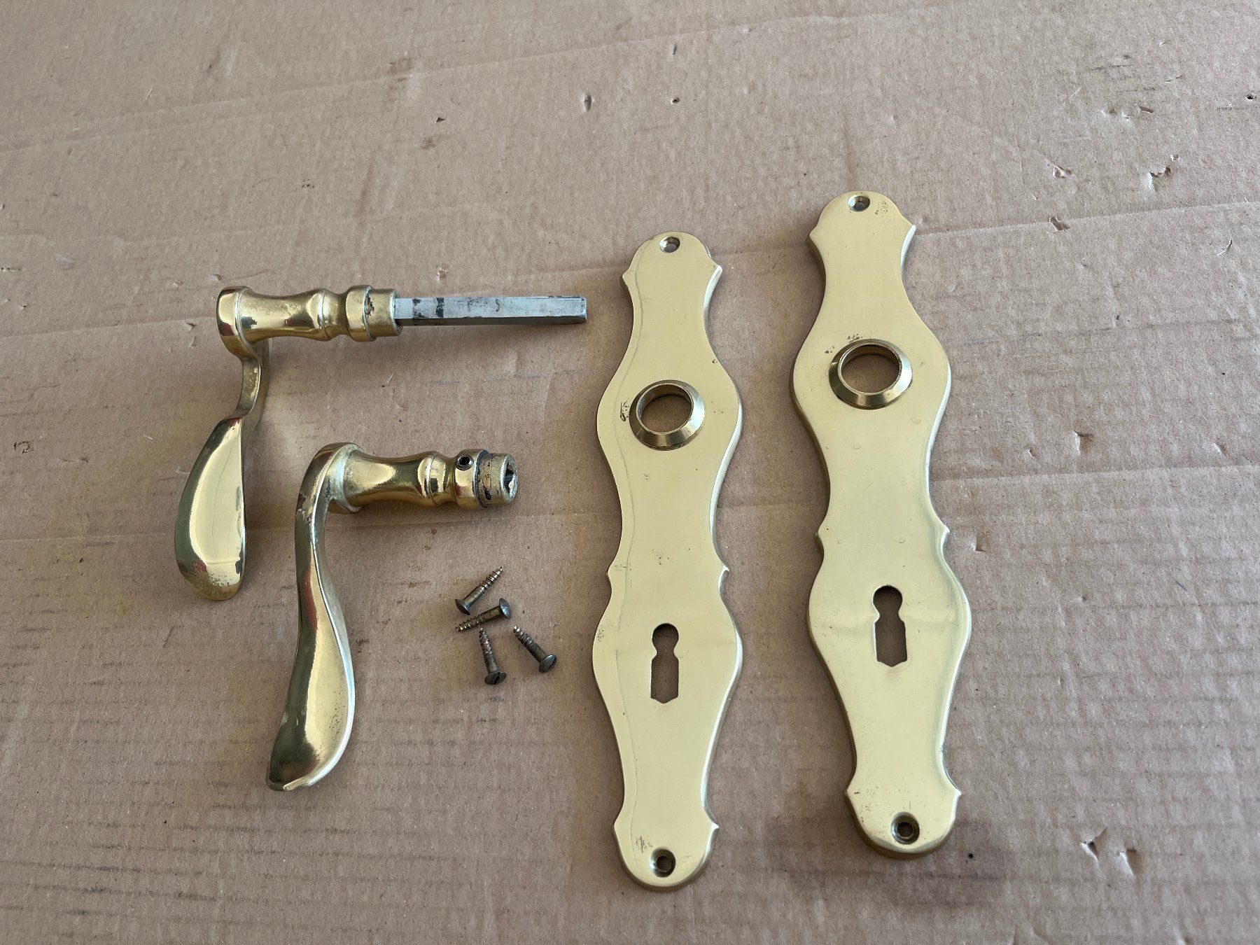 Quincaillerie: Türgriff Türfalle Schild Messing – D'occasion à Unterkulm par Fabulirius 3