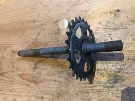 Mofa Tretkranz Tretwerk Tretachse Puch Sachs Pony Tigra