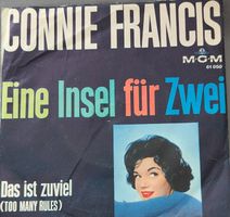 Vinyl-Single Connie Francis - Eine Insel für zwei