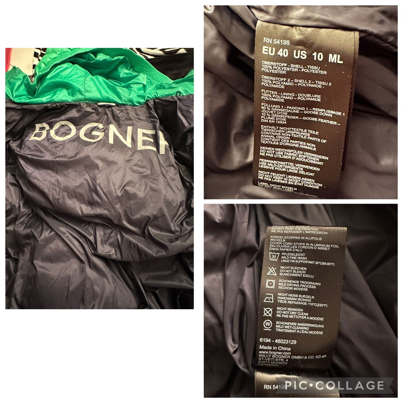 Bogner Giacche: BOGNER MANTEL GR. 40 neuwertig – Nuovo (secondo la descrizione) da Unteraegeri venduto da MH203 8