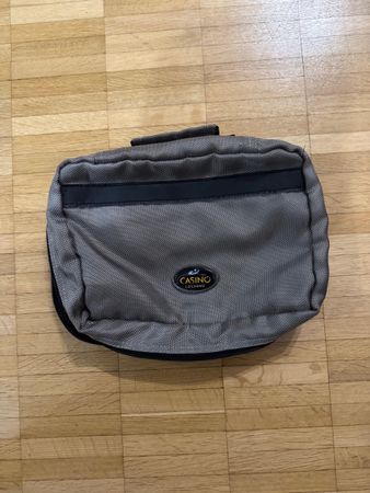 Beauty case da viaggio Travelite nero/grigio, come nuovo