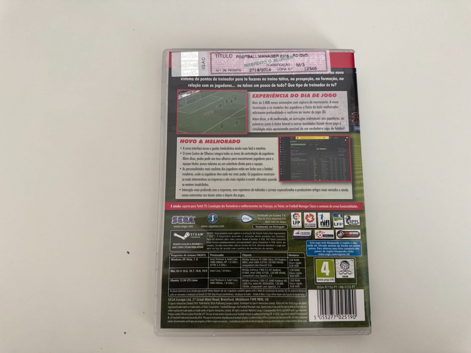 Microsoft Giochi: Football Manager 2015, PC Games, Linux, Mac – Nuovo (secondo la descrizione) da Couvet venduto da nay_prh5 2