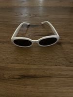 Pier One white round sunglasses