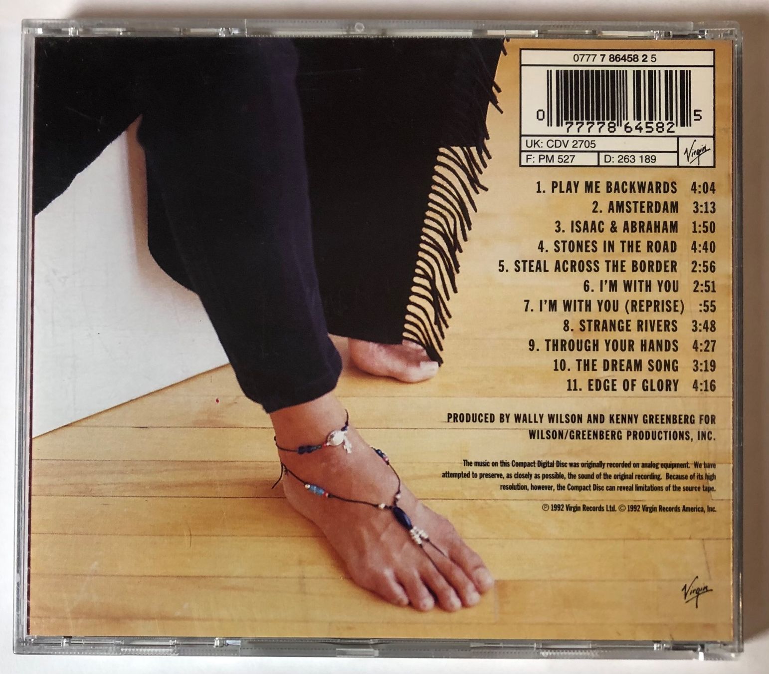 Dischi in vinile: JOAN BAEZ - PLAY ME BACKWARD – Usato da Poliez-Pittet venduto da Newtown-Records 1