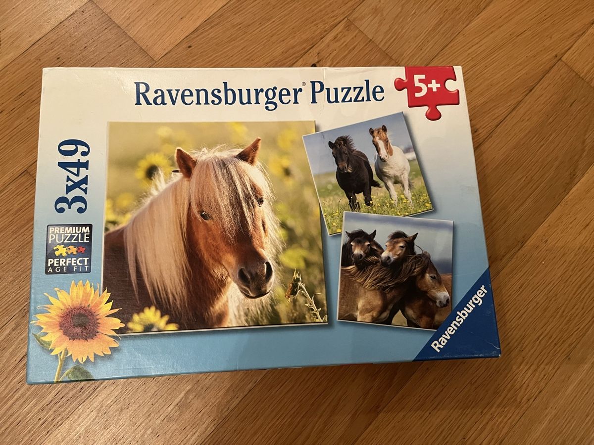 Ravensburger Puzzle: Ravensburger Pferdepuzzle ab 5J – Usato da Zürich venduto da Gabi_78