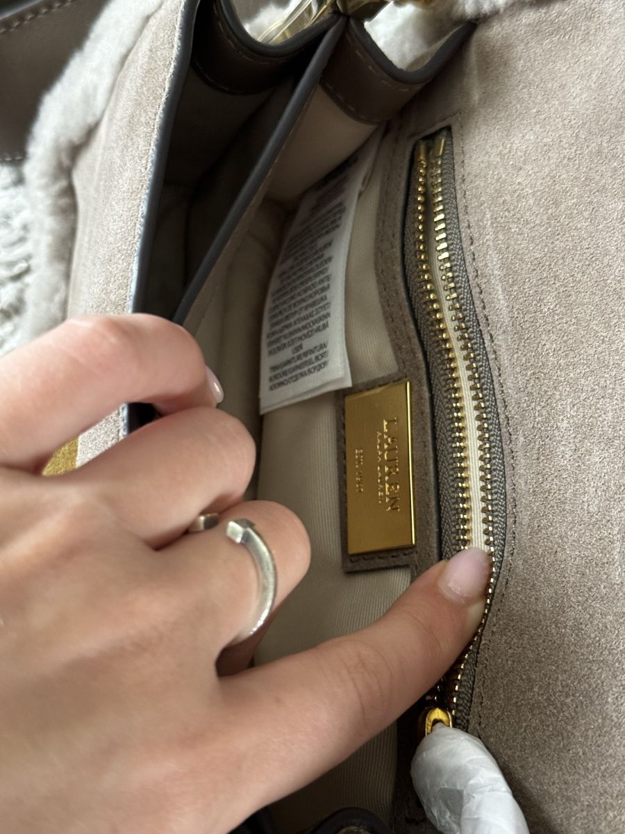 Ralph Lauren Taschen für Damen: LAUREN RALPH LAUREN LEATHER BAG – Neu und originalverpackt aus Sattel von Zlata1 7