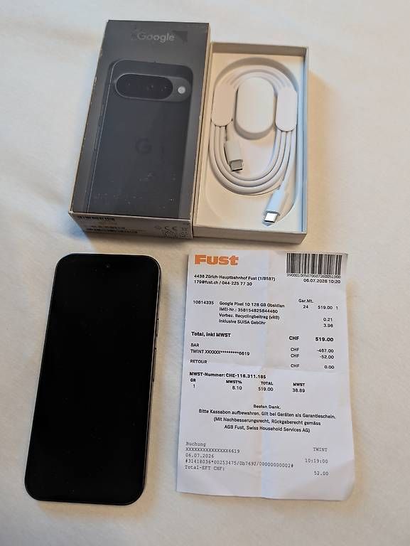 Telefoni cellulari / Smartphones: Google Pixel 10 128GB mit Garantie – Usato da Wila venduto da fawa17