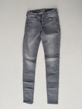 Pepe Jeans Skinny graue Jeans Damen Gr. 26 neuwertig
