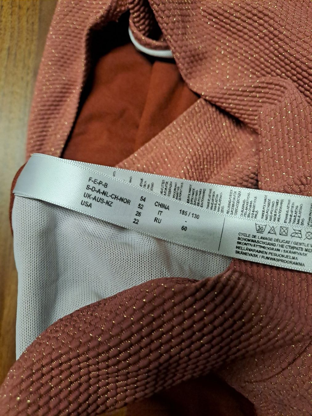 Costumi da bagno & Bikini: Glitzer Badekleid Gr.ca 50 neu! – Nuovo (secondo la descrizione) da Emdthal venduto da kasira 2