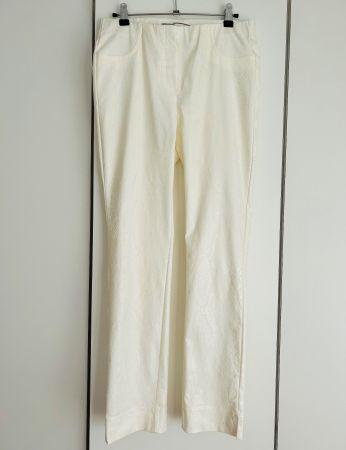 Neue wunderschöne edle Sommerhose von Stehman, IVORY