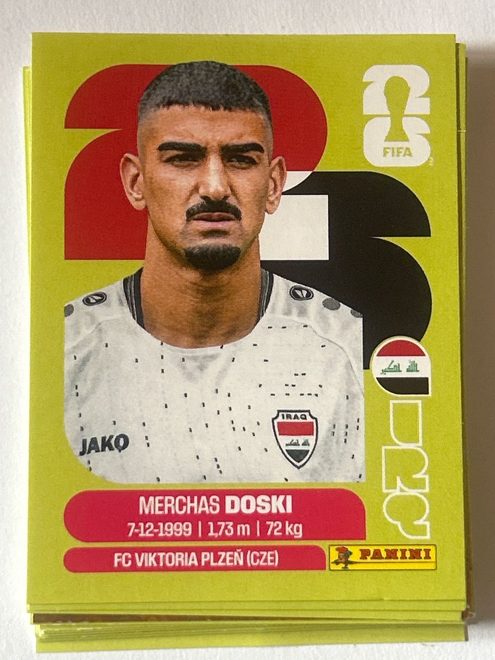 Panini Sammelbilder & Trading cards: Panini WM 2026 Sticker - Doski IRQ 6 – Neu (gemäss Beschreibung) aus Troistorrents von sim_d75d
