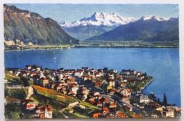 Montreux et les Dents du Midi