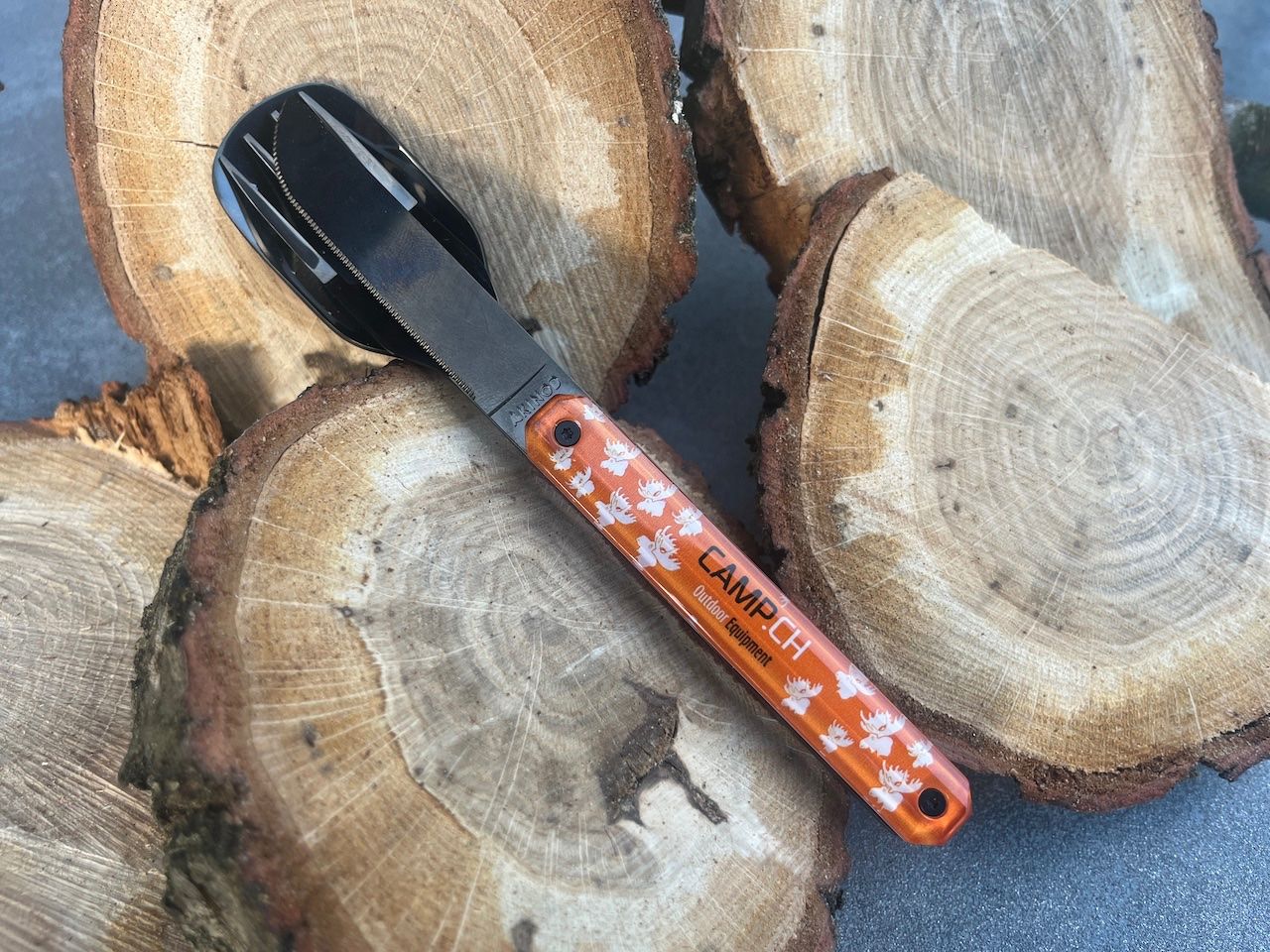 Set di posate: Camping  Besteck Outdoor Akinod – Nuovo e nell'imballaggio originale da Sirnach venduto da XELOonlineGmbH 2