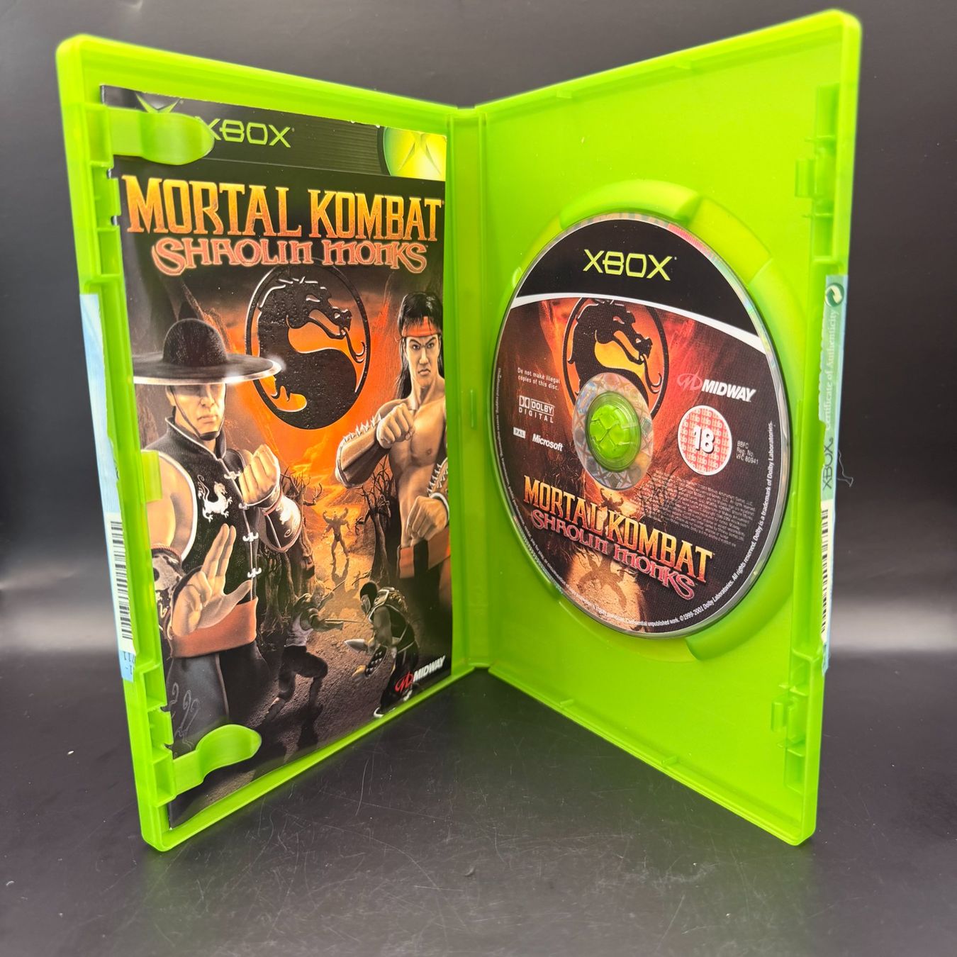 Microsoft Giochi: Mortal Kombat Shaolin Monks Xbox – Usato da Düdingen venduto da Nerdworld 2