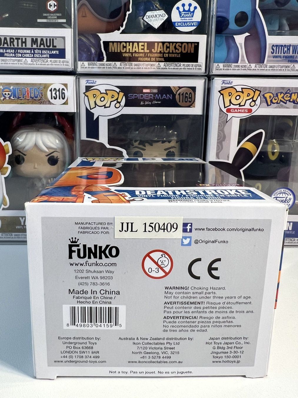 Funko Statuette: Funko POP! DC Comics Deathstroke Edition Limitée – Usato da Le Mouret venduto da perfectbijou 5