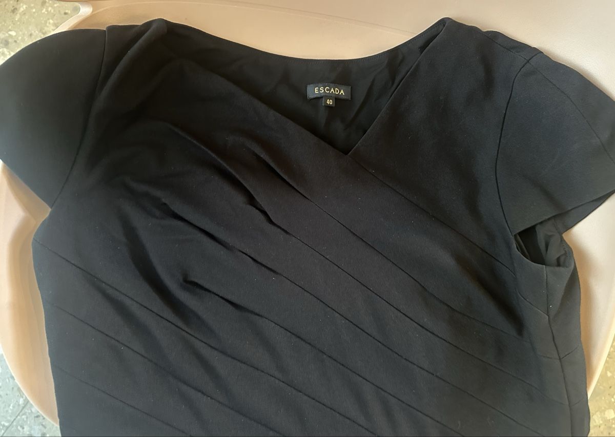Escada Vestiti: Escada Sommerkleid, schwarz, Grösse 40 – Nuovo (secondo la descrizione) da Oberwil BL venduto da orsay 1