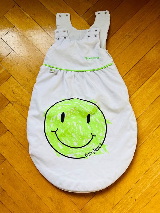 Strampelsack Babynest Insulate mit Smiley bis ca. 6 Monate | Kaufen auf ...
