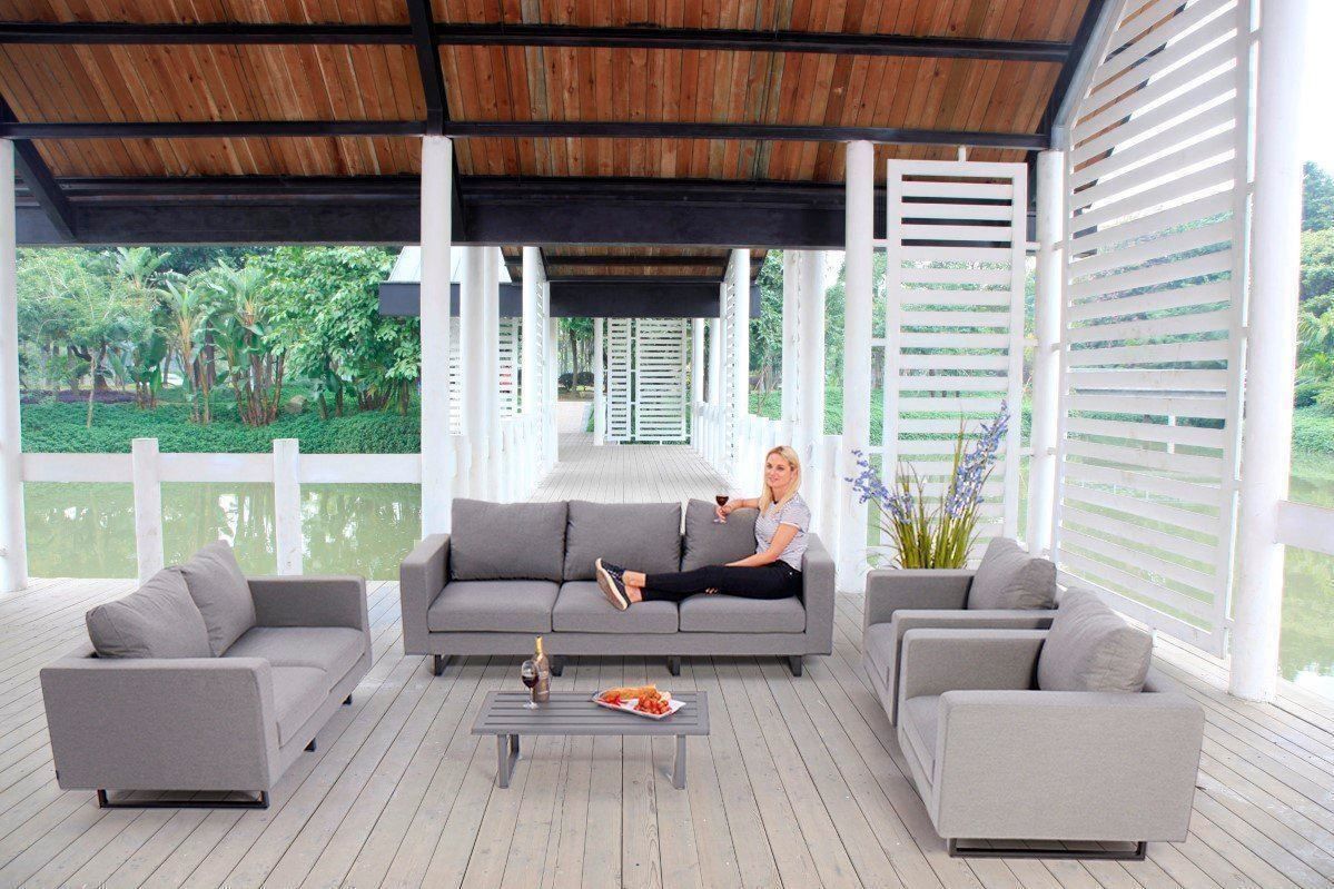 Viplounge Divani: Loungeset Sunbrella Fabric Möbel – Nuovo e nell'imballaggio originale da Uznach venduto da viplounge 1