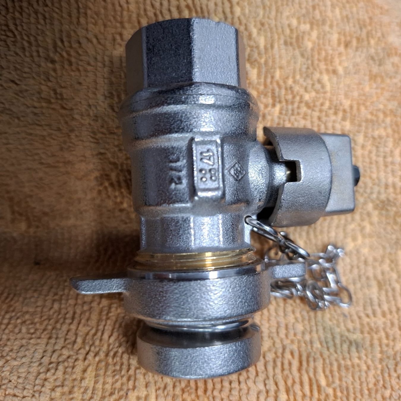 Armaturen: Kugelhahn Edelstahl 3/4" mit Schlauchanschluss – Neu und originalverpackt aus Adligenswil von Exnovo 1