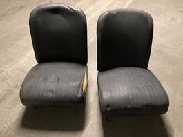 Fiat 126 sièges et banquette noire