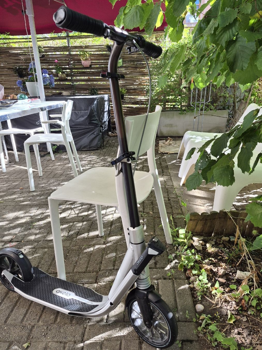 Scooters: Oxelo Scooter Easyfold Town 9 EF Silver – Gebraucht aus Basel von Jaby999 1
