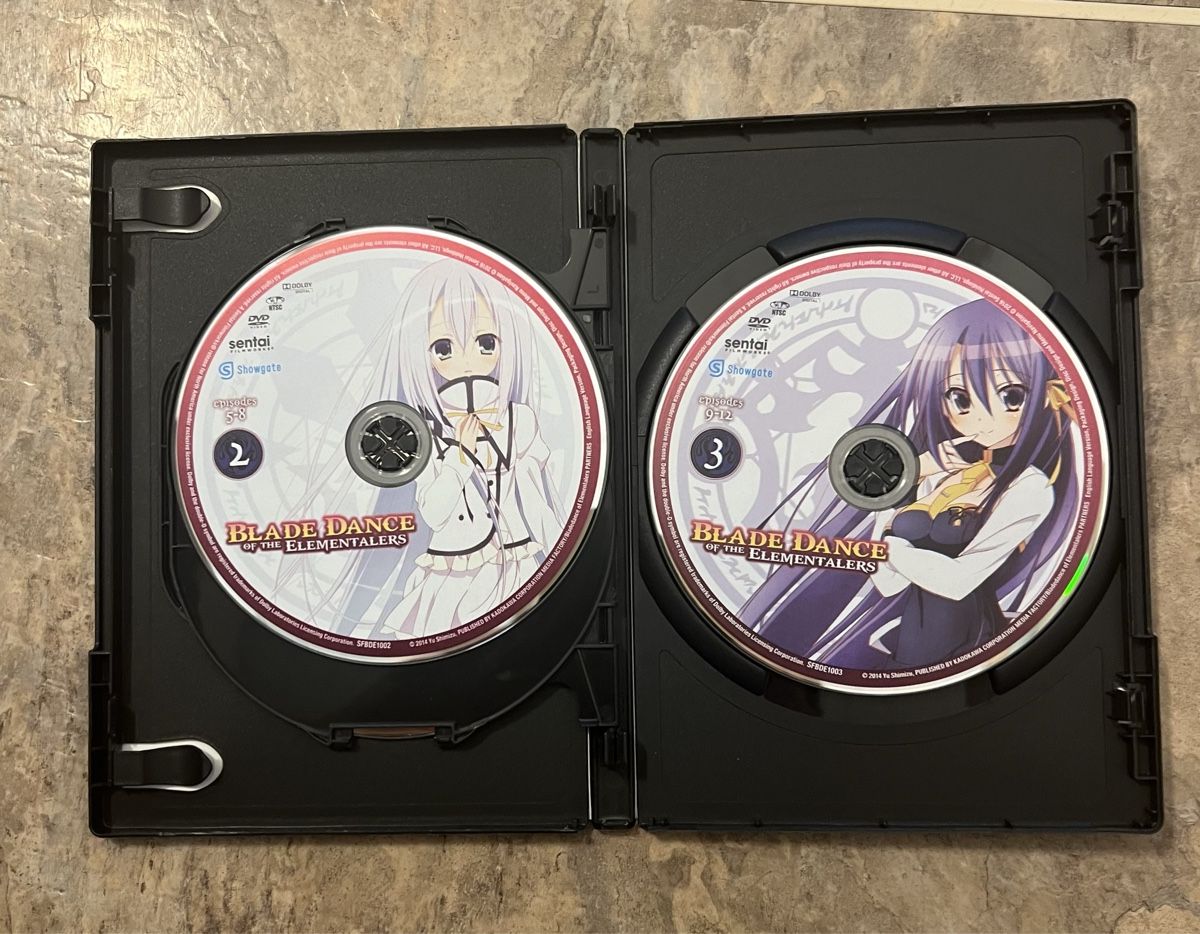 Tutti i DVDs: Blade Dance of the Elementalers Complete Collection Dvd – Usato da Ringgenberg BE venduto da Republic_Of_Gamers 2