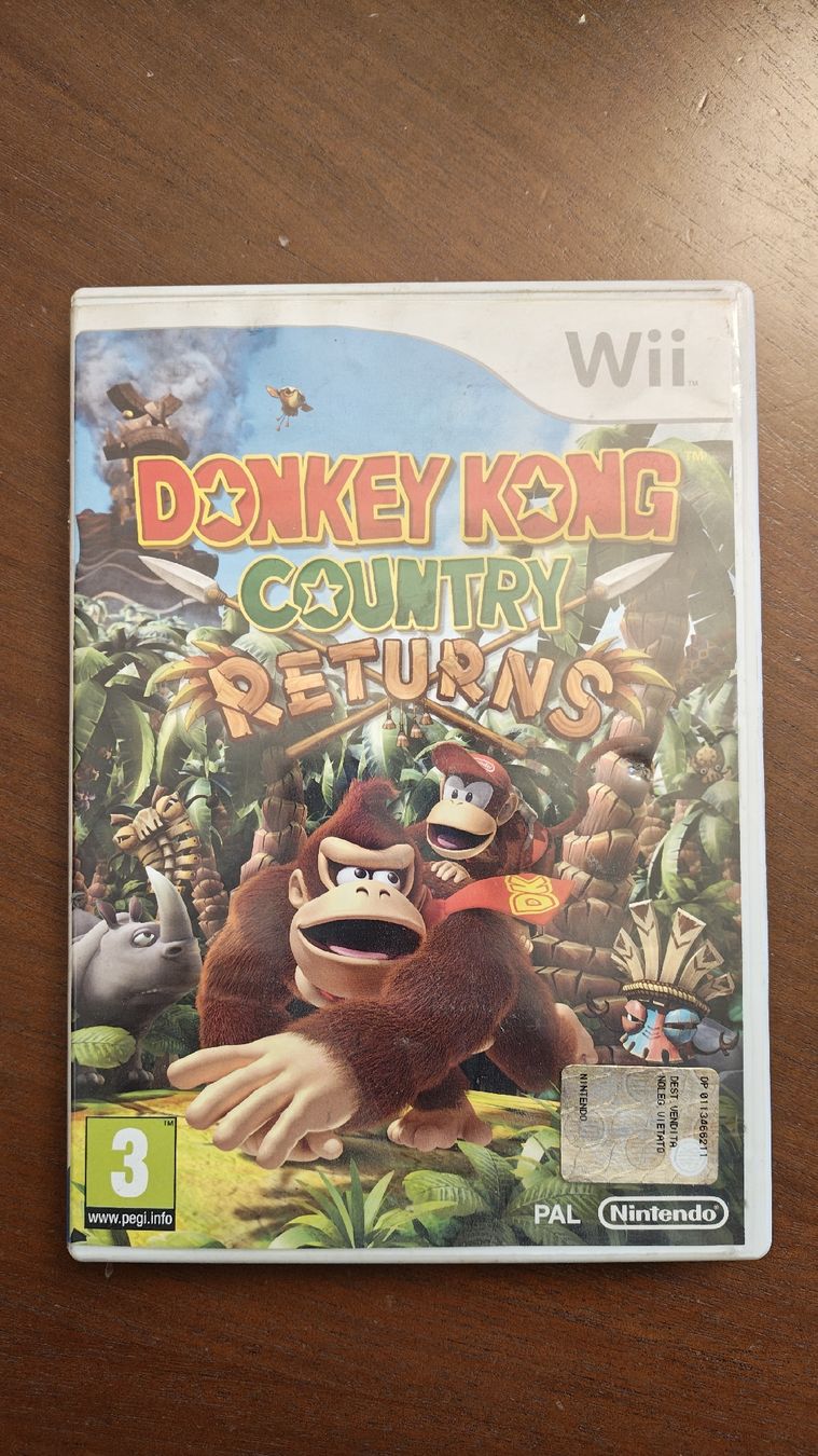 Nintendo Giochi: Donkey Kong Country Returns Nintendo Wii – Usato da Montagnola venduto da mattbert86
