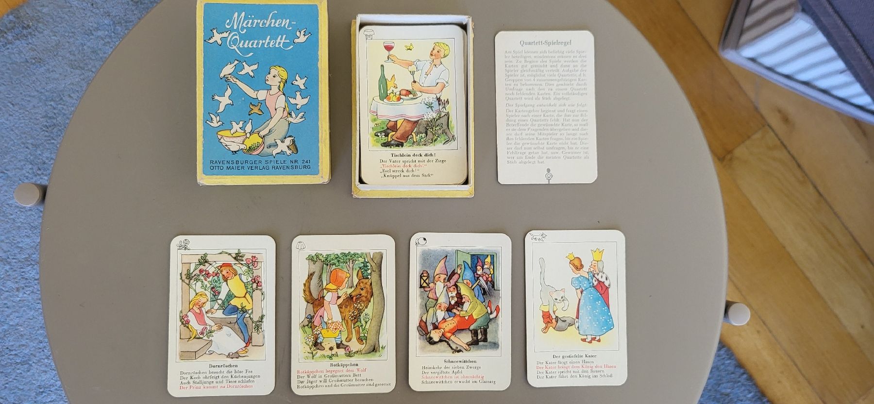 Ravensburger Spiele: Märchenquartett – Gebraucht aus Olten von Greenbaglady 1