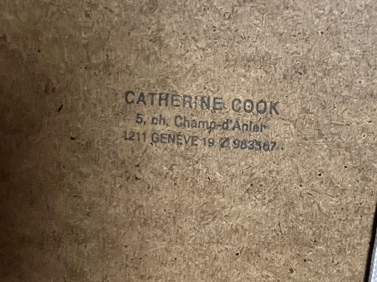 Grafica & Litografie: CATHERINE COOK LITHOGRAPHIE SIGNÉE ET DATÉE 74 – Usato da Genève venduto da Qanil77 6