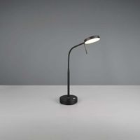 LED Tischleuchte, Schwarz, 45 cm Höhe