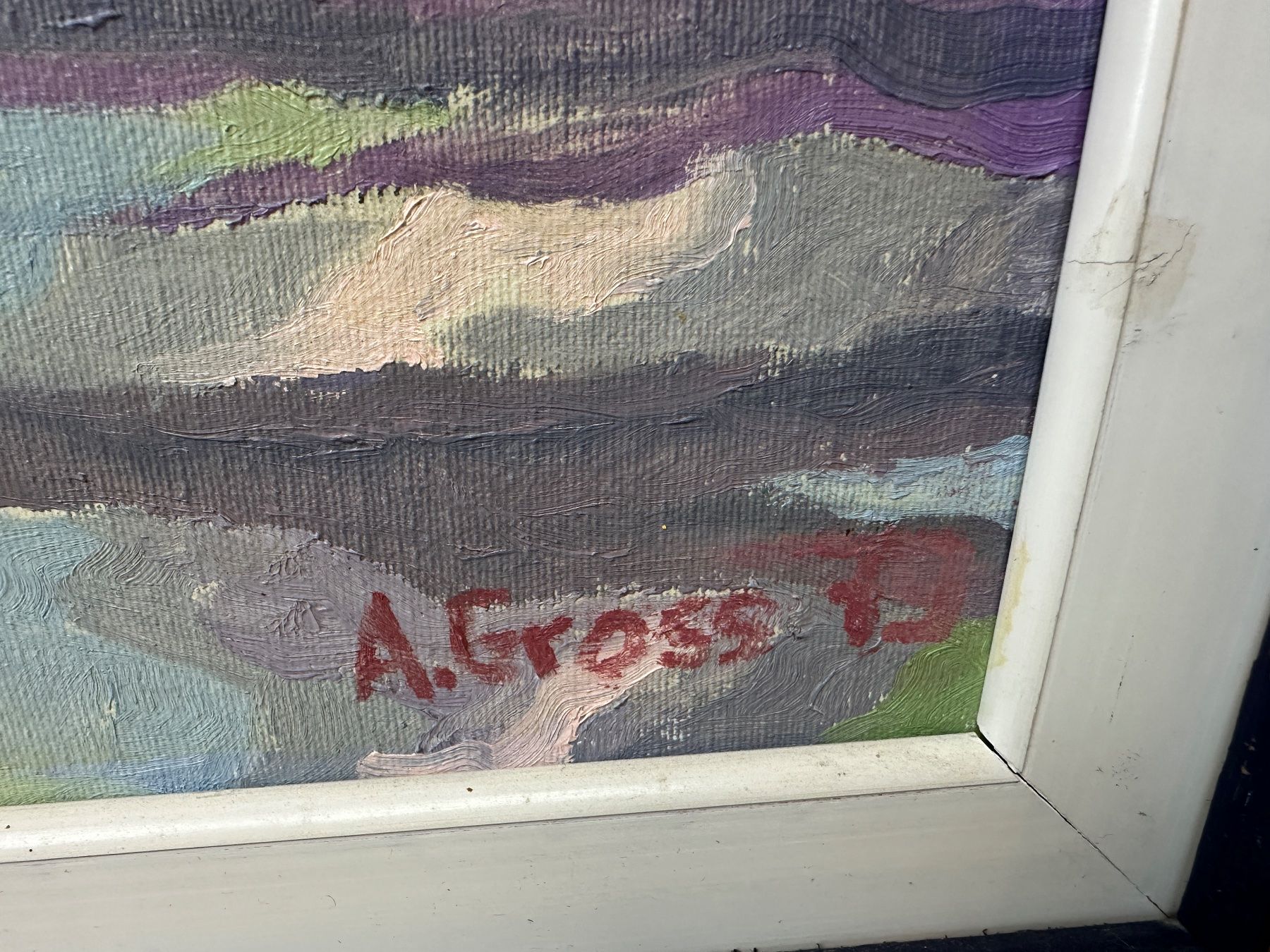 Dipinti: Altes Gemälde Ölbild Signiert – Usato da arlesheim venduto da Art.en1 1