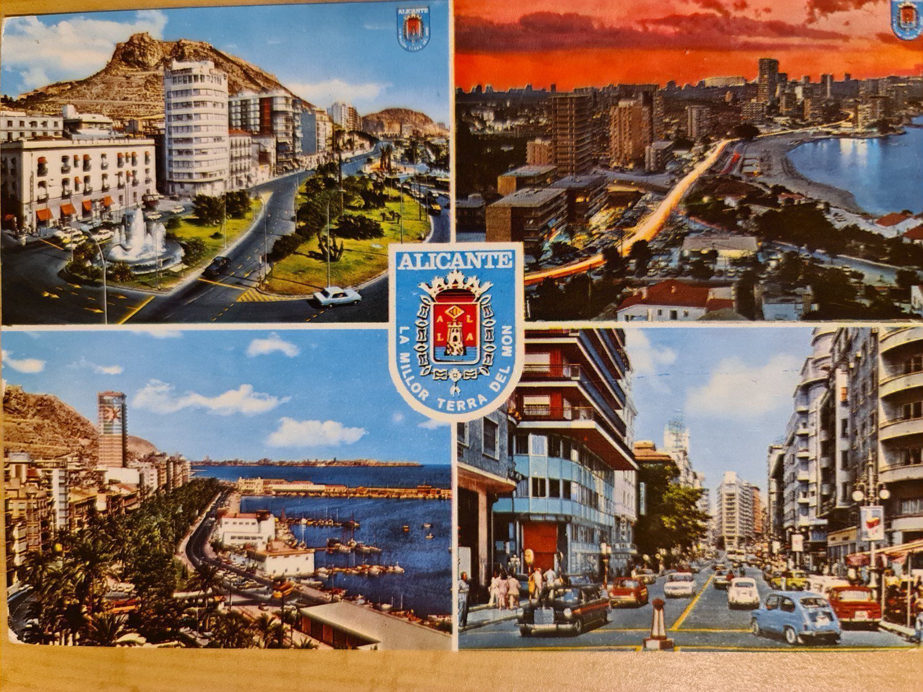 Cartoline postali: Ansichtskarte Alicante Spanien 1972 – Usato da Dintikon venduto da Vexi